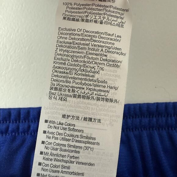 Under Armour Pants Womens Small Blue AllSeasonGear Loose Zip Hem Athletic Track - Picture 8 of 15